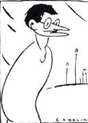 Caricatura de Vicente Risco