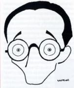 Caricatura de Vicente Risco