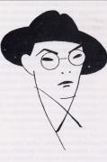 Evaristo Correa Calderón. Caricatura