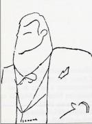 Caricatura de Álvaro de las Casas