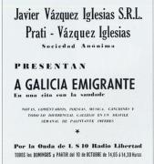 Publicidade da emisión radial do 