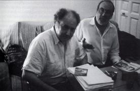 Méndez Ferrín e Alexandre Cribeiro