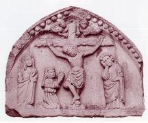 Tímpano en San Domingos.