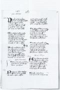 Páxina do Cancioneiro da Biblioteca Nacional de Lisboa.