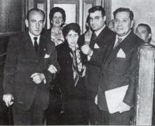 Ben-Cho- Shey e un grupo de intelectuais galegos/as