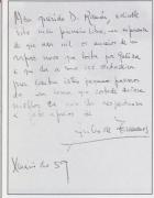 Dedicatoria de Avlés a Otero Pedrayo