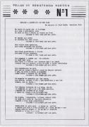 Poema de Ferrín dedicado a Moncho Reboiras