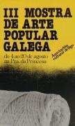 Cartaz III Mostra de Arte Popular Galega
