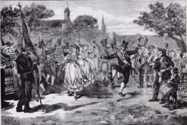 Debuxo de Danzantes no San Roque de Vigo