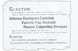 Volandeira electoral da II República